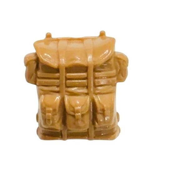 1987 G.I.  Joe Original Vintage Outback Tan Backpack Accessory - Picture 1 of 4
